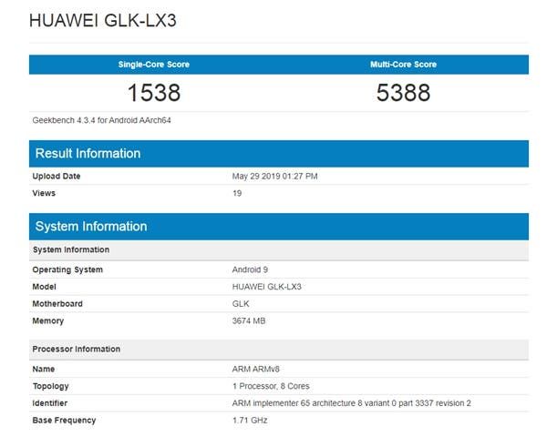 Huawei nova 5i (4+128GB) to sell for CHF 299.99 ($304)