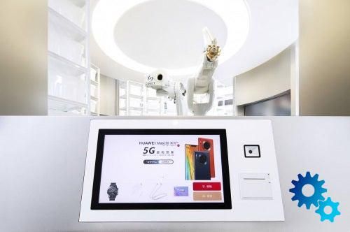 Huawei opens retail store with robotic staff