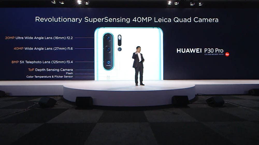 Huawei unveils the P30 and P30 Pro officially