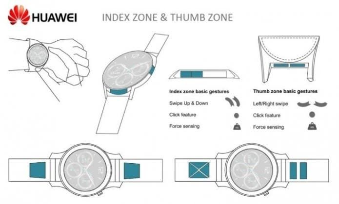 Huawei might be working on a smartwatch with interactive edges