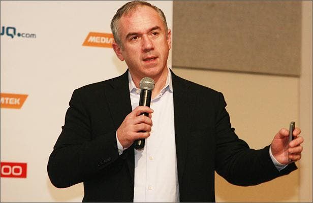 MediaTek's international corporate sales General Manager, Finbarr Moynihan