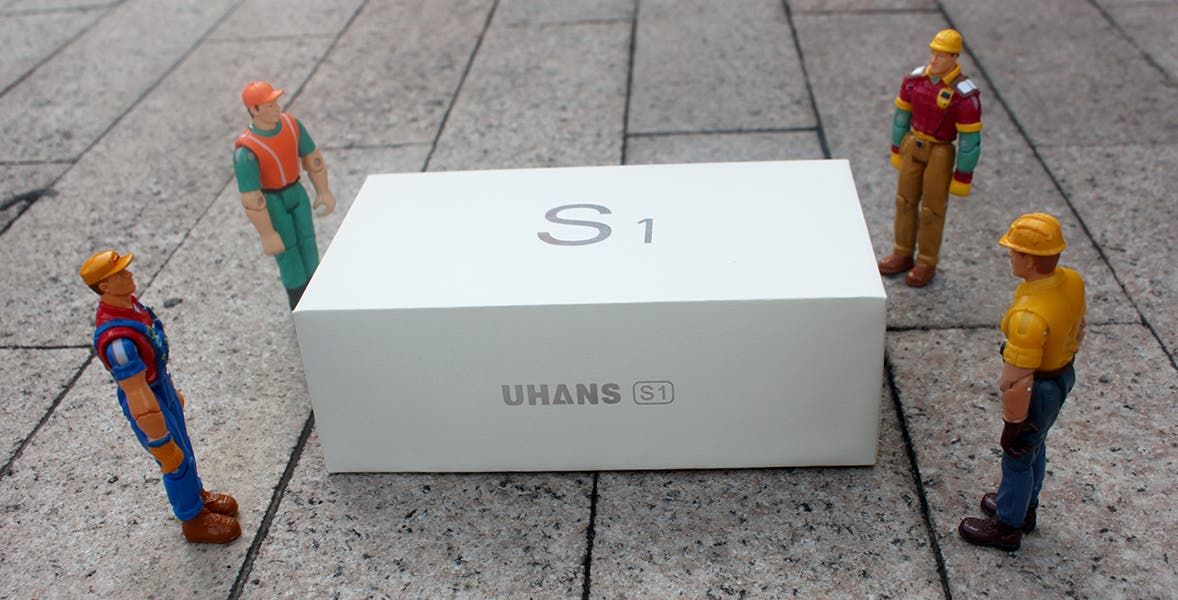 Original UHANS S1 unboxing pictures