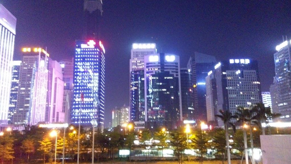 JiaYu F2 Night Photo