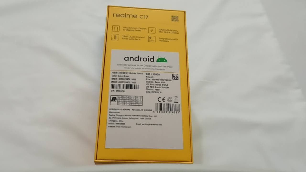 Realme C17 Unboxing And First Impressions