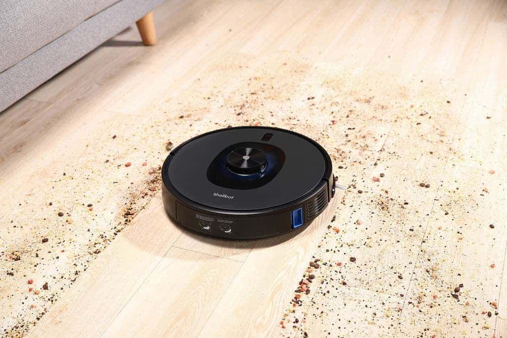 Shellbot SL60 AI robot vacuum discounted on Amazon