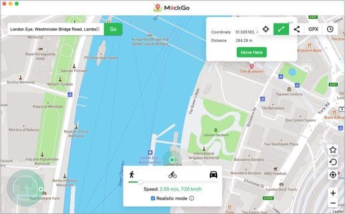 Foneazy MockGo – Change your iPhone location without even jailbreaking it