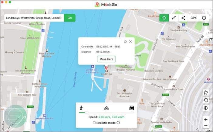 Foneazy MockGo – Change your iPhone location without even jailbreaking it