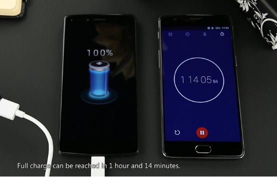 Vernee Apollo LIte fast charging test video