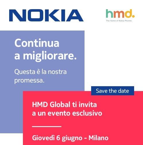 Nokia schedules a launch event for June 6 in Italy