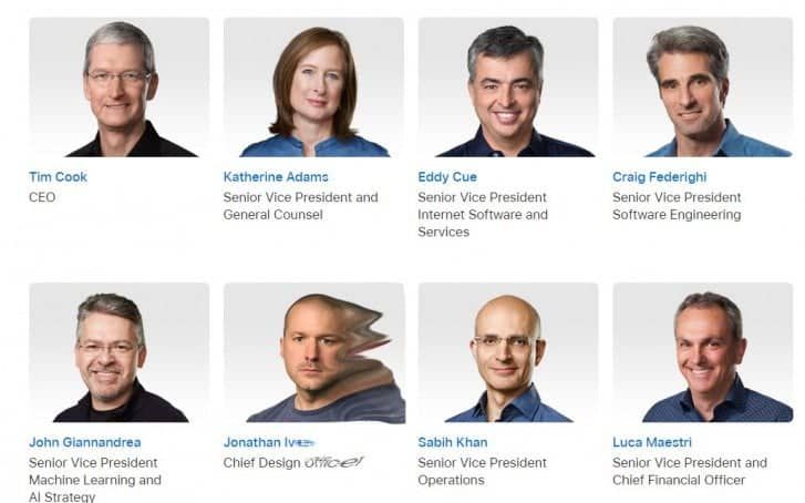 Jony Ive is formally out of Apple, no longer appears at exec page