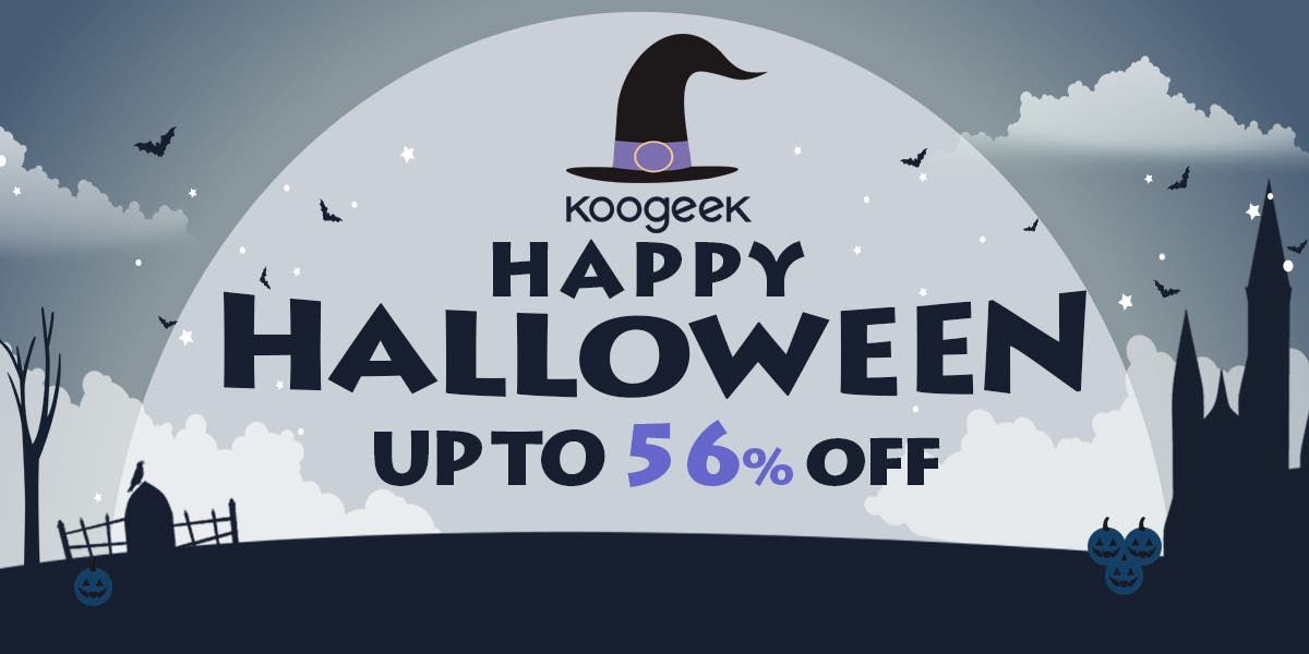 Koogeek Halloween Promotion Kicks Off - Discounts up to 56%