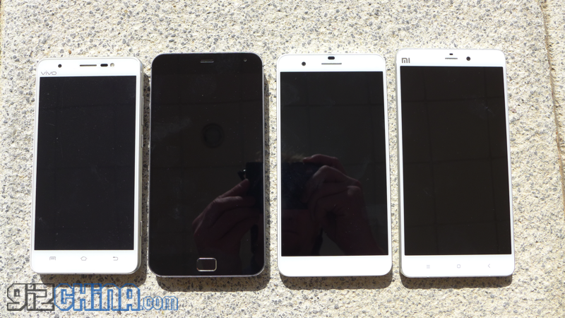 Size Comparison: Mi Note vs MX4 Pro vs Honor 6 Plus vs Xshot vs Xplay 3S