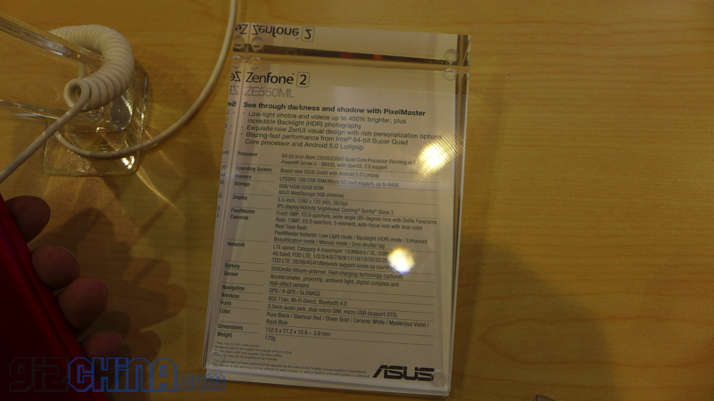 MWC: Asus ZenFone 2 First Impressions