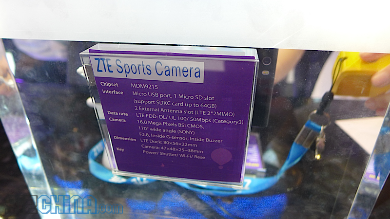 MWC: ZTE Sports Camera