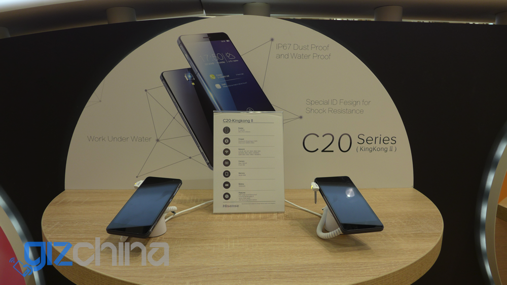 IFA 2015: Hisense C20 KingKong 2 has Corning Gorilla Glass 4 front and rear