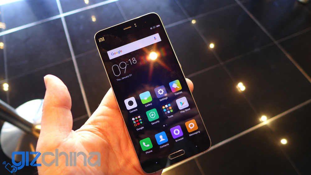 Chinese Xiaomi Mi5 LTE bands confirmed as 1/3/7 only