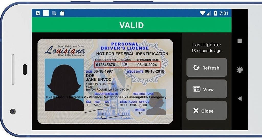 Google is developing a system to manage driving licenses on Android