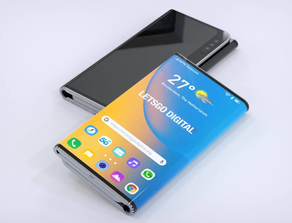 New leaks of the LG foldable mobile with stylus pen