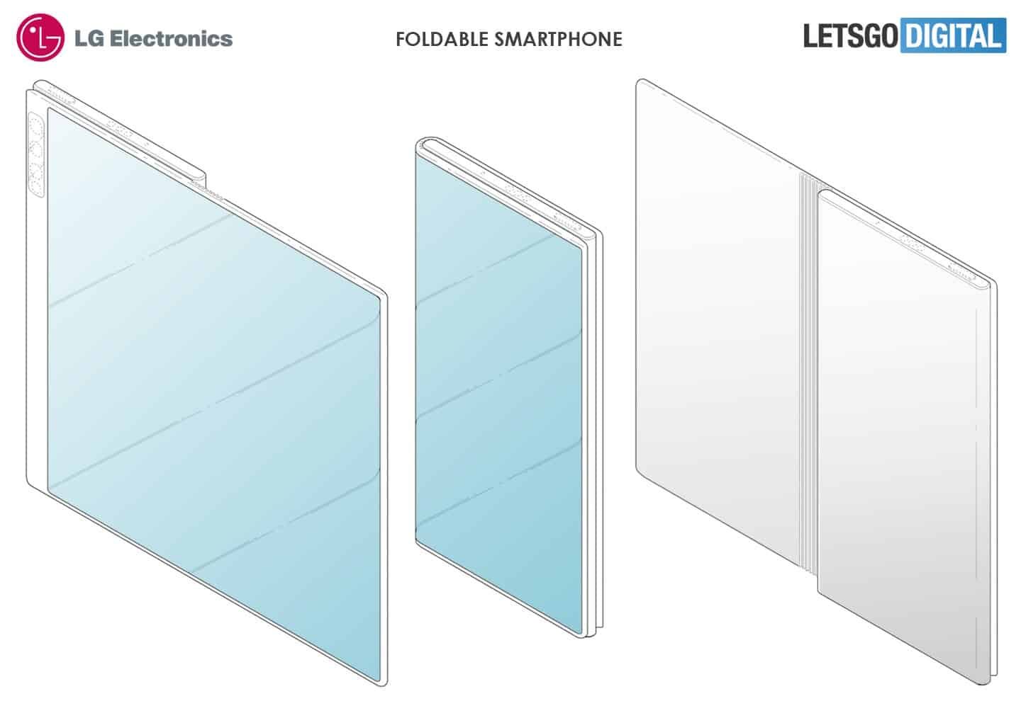LG's new foldable phone design looks like Huawei Mate X