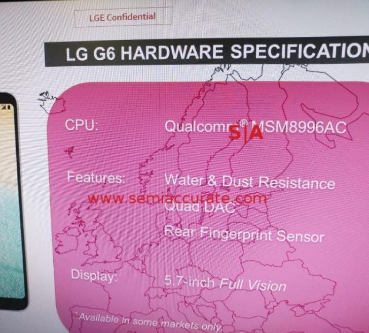 It's official, LG G6 will pack last year's Snapdragon 821 SoC
