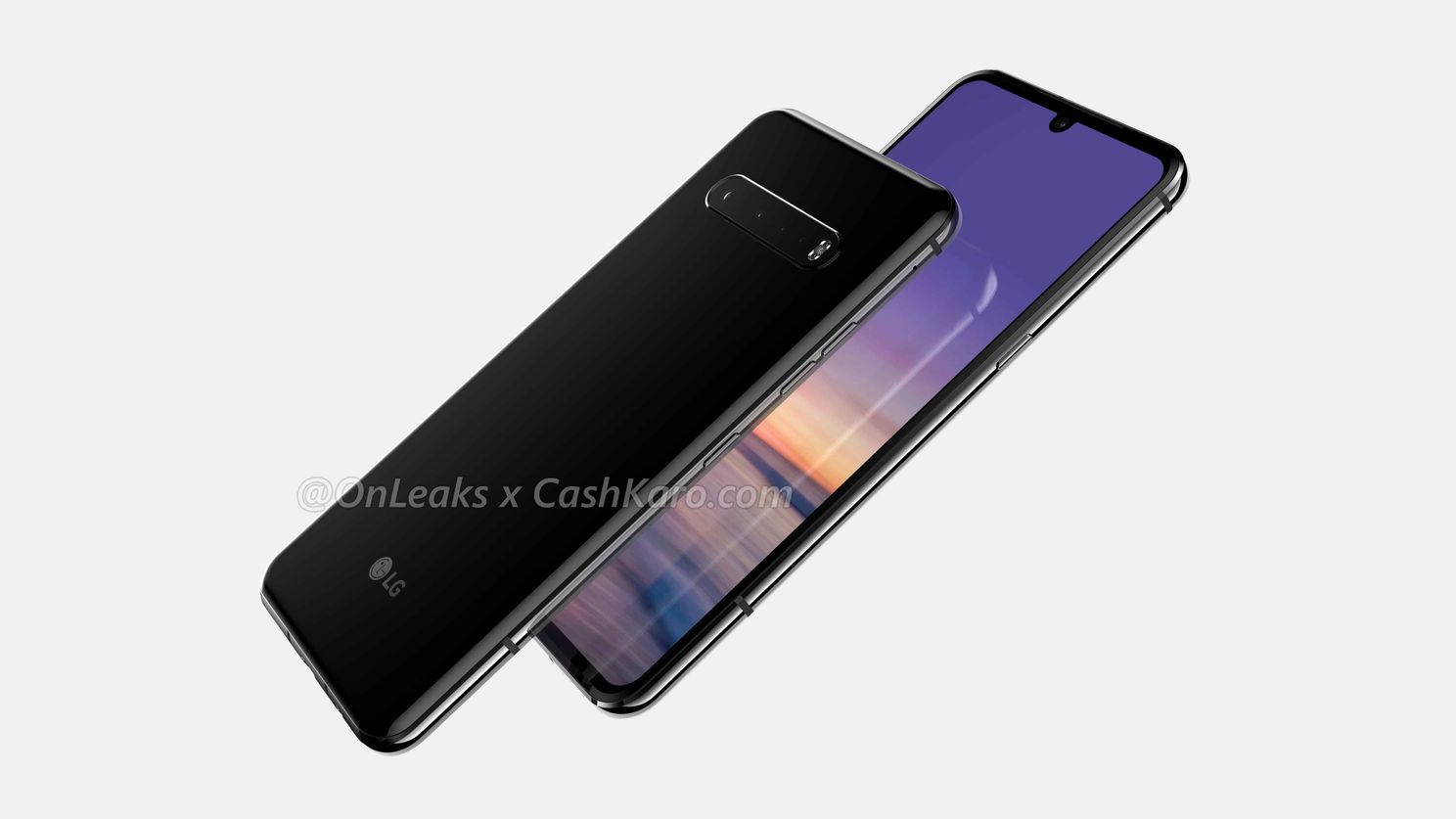 LG G9 leaks in high quality renders showing four rear cameras
