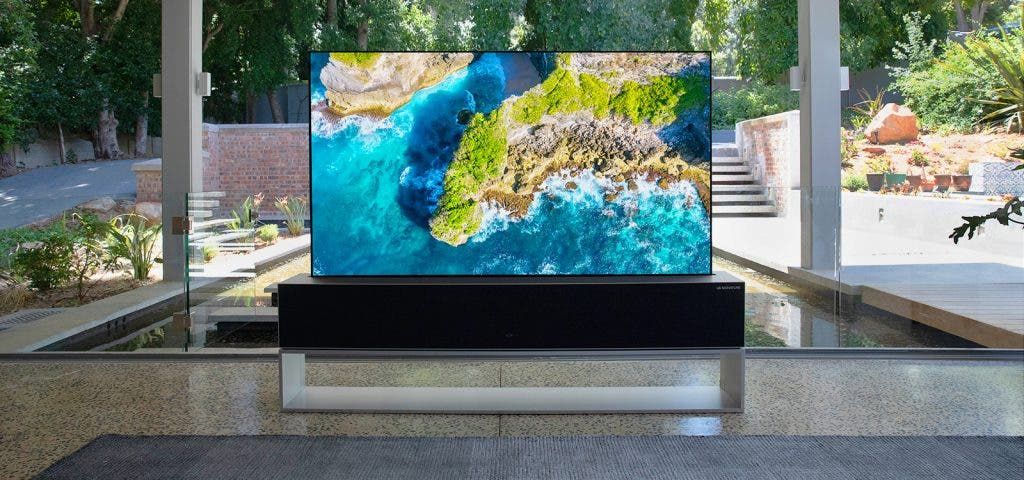 LG to release the world's first rollable TV next month - will cost over $85k