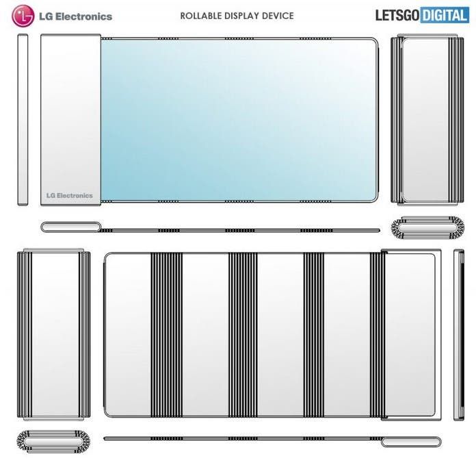 LG patents a new rollable display smartphone