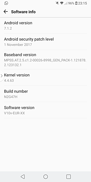 LG V30 Now Receiving A New update