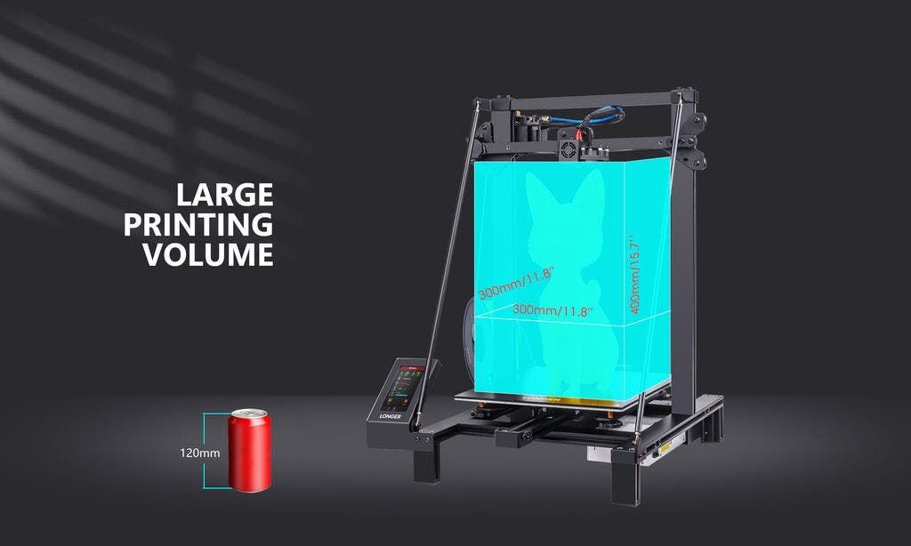 Super cost-effective 3D printer LONGER LK5 PRO for just $299