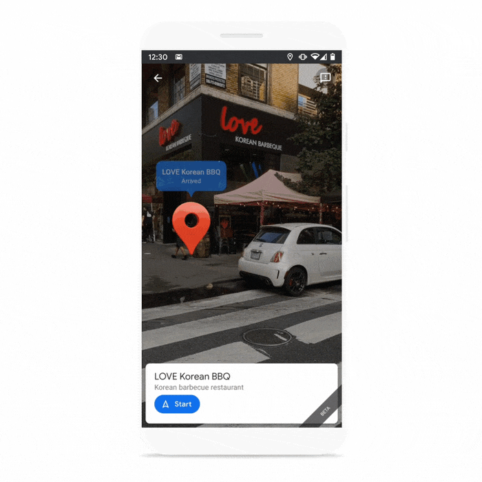 Google Maps in augmented reality will even better guide you in the city