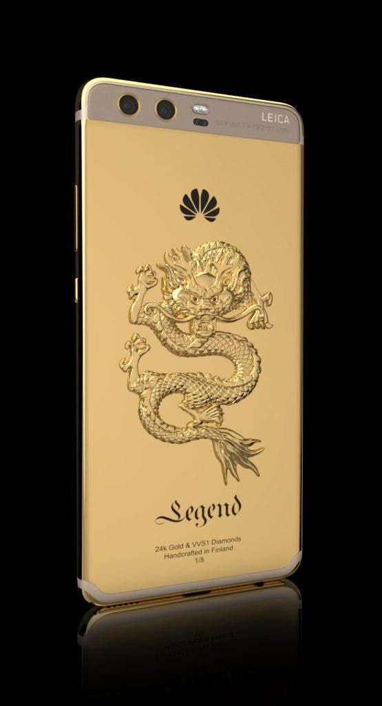 Legend releases "Limited Edition" 24k gold plated Huawei P10