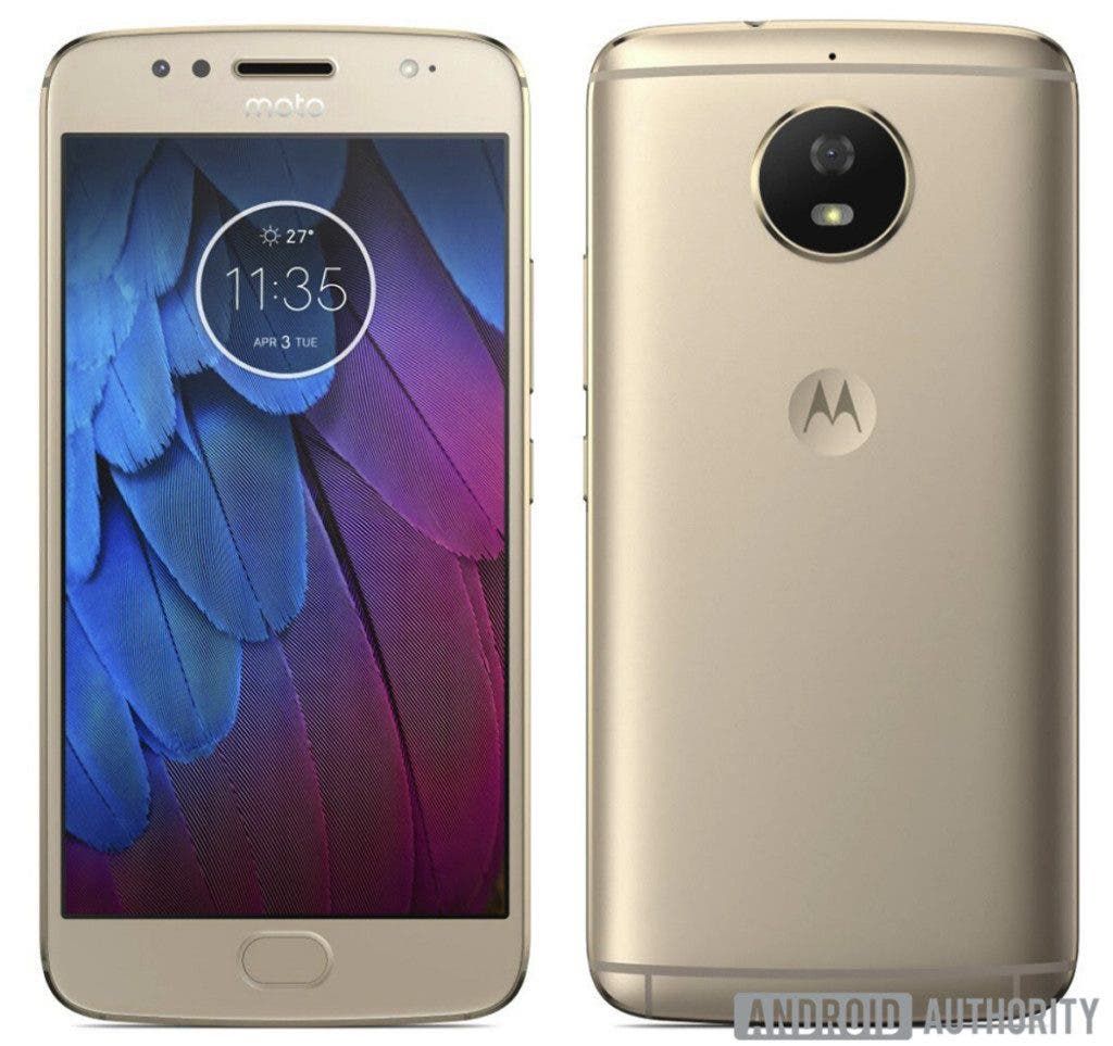 Moto G5S images leaked