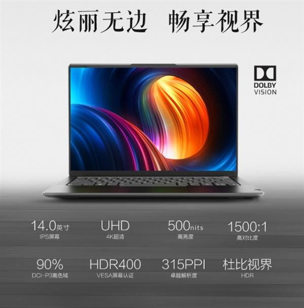 Lenovo YOGA S940 notebook with a 4K 3D curved glass hit the shelves