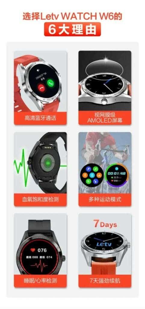 Letv Watch W6 Goes Official In China, See Specs & Price