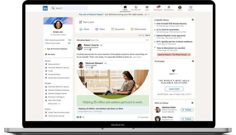 LinkedIn profile is used by hackers as bait for spearfishing attacks