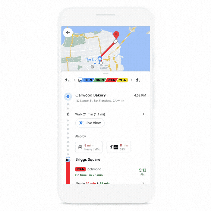 Google Maps in augmented reality will even better guide you in the city