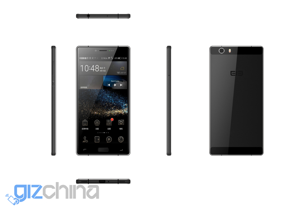 Slim and business like, this is the Elephone M2