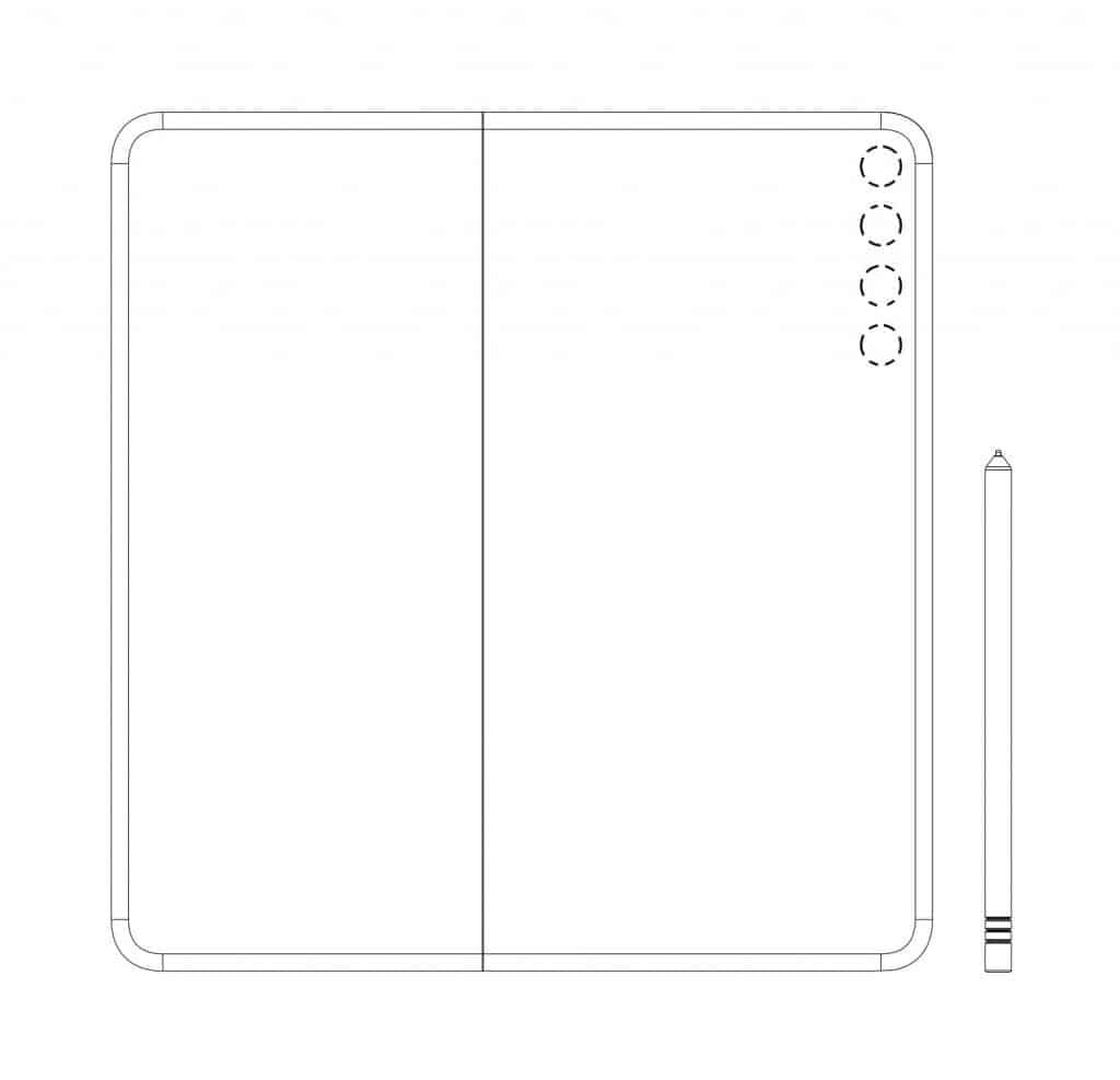 Huawei Mate X2 Will Feature Stylus & Six Cameras, New Patent Reveals