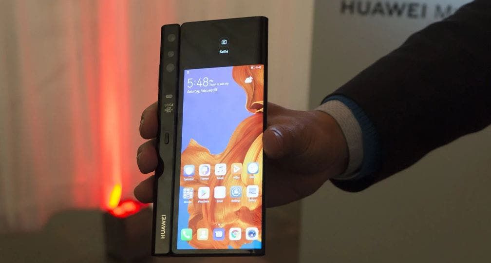 Huawei Mate X foldable 5G phone with 55W SuperCharge announced