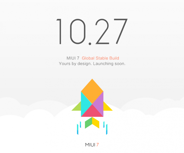 MIUI 7 Global ROM (stable build) rollout starting 27th October