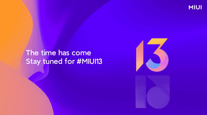 MIUI 13 Global ROM is ready for the announcement