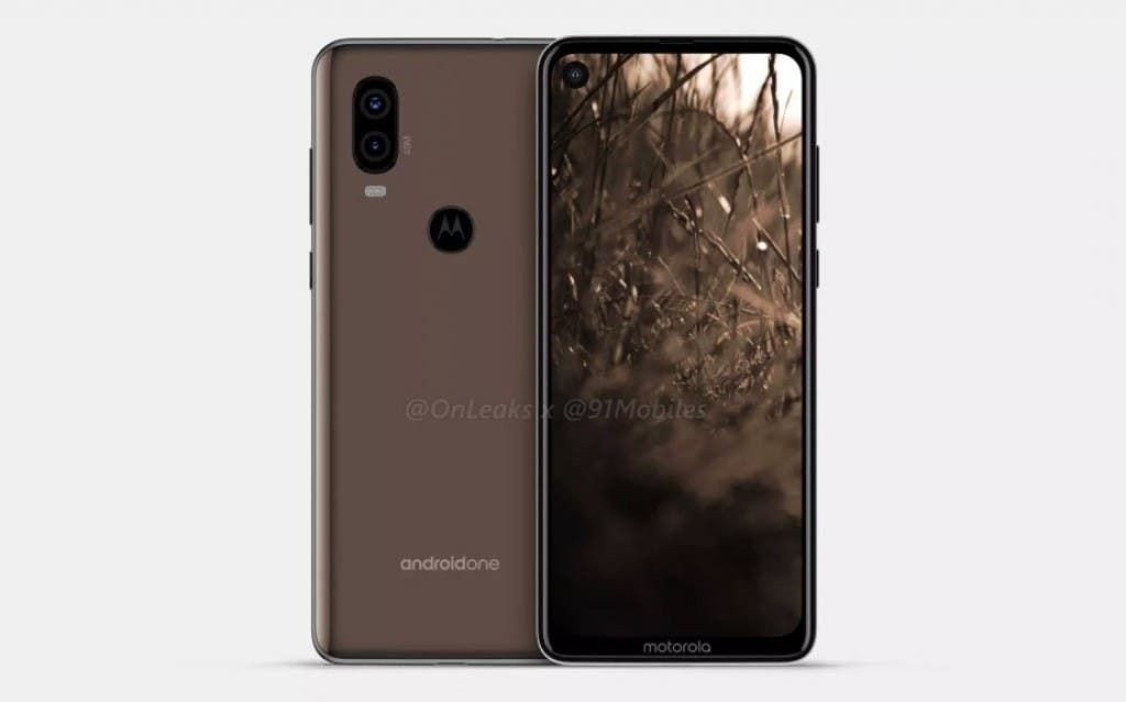 Leaked Moto P40 renders reveal a punch hole camera and Dual rear cameras