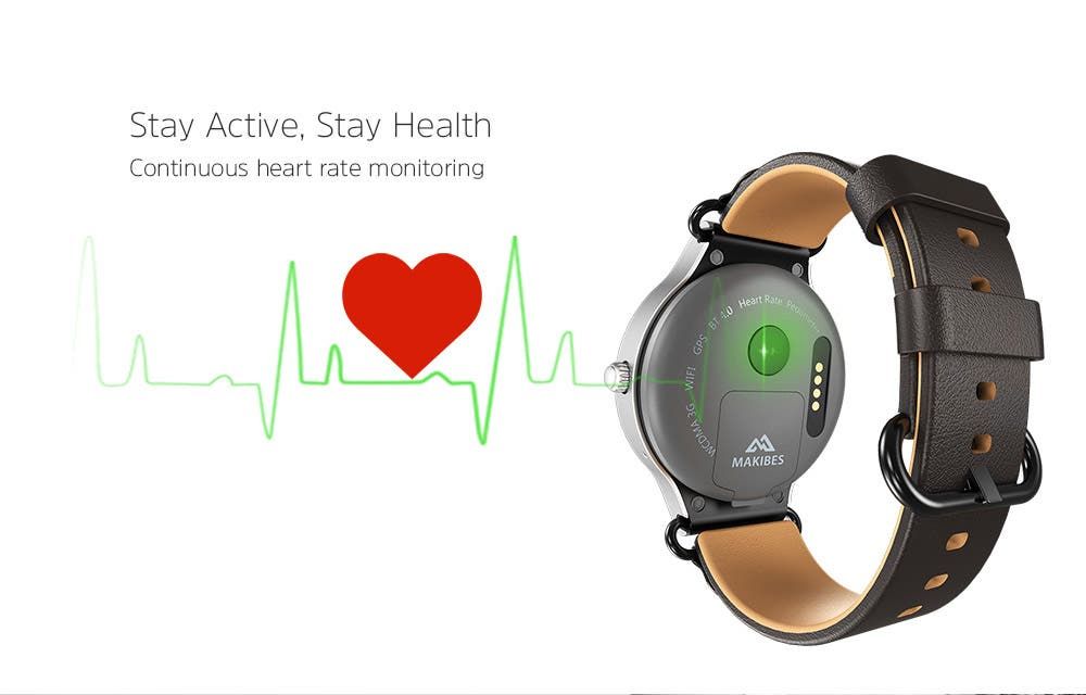 Makibes Talk T1 wearable comes with Google Now personal assistant