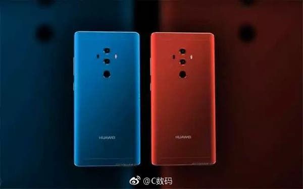 Huawei Mate 10 Pro colors leaks in a fresh Render
