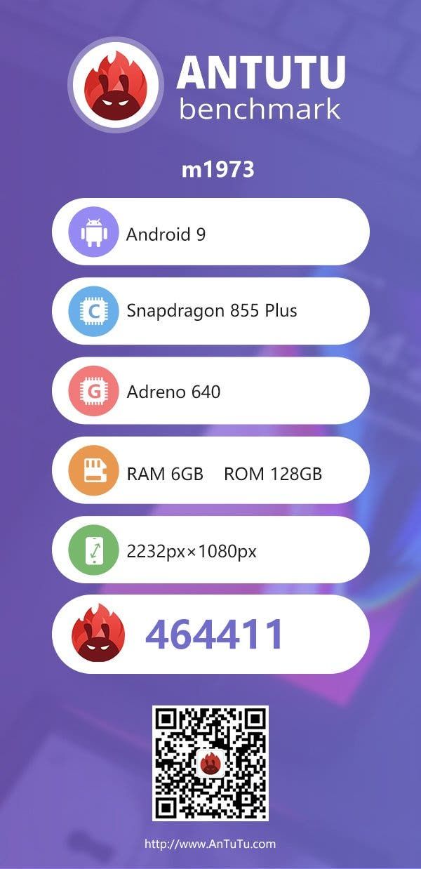 Meizu 16s Pro with SD855+ exceeds 460,000 on AnTuTu