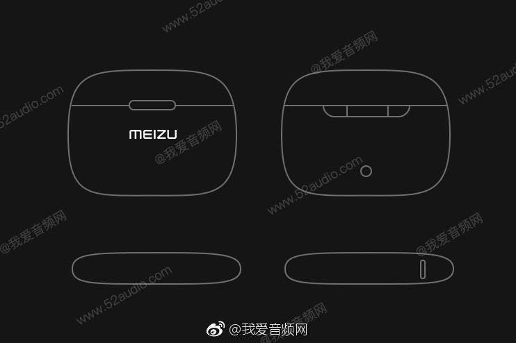 Upcoming Meizu Headset Design Leaked - Supports TWS & Wireless Charging
