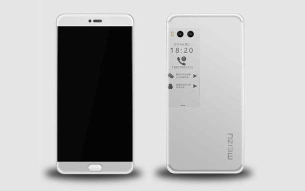 Meizu Pro 7 leaked images hint at a secondary E-Ink display!