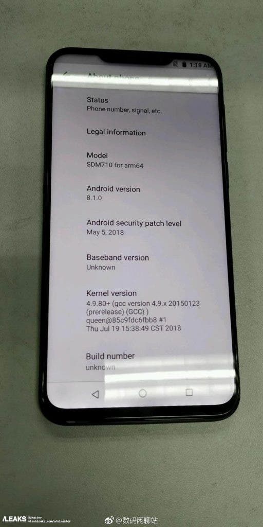 Alleged Meizu X8 Image Leaked