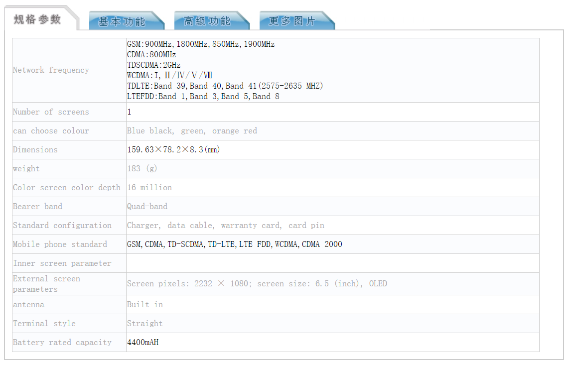 Meizu M928Q with a large display and triple rear cameras appear on TENAA