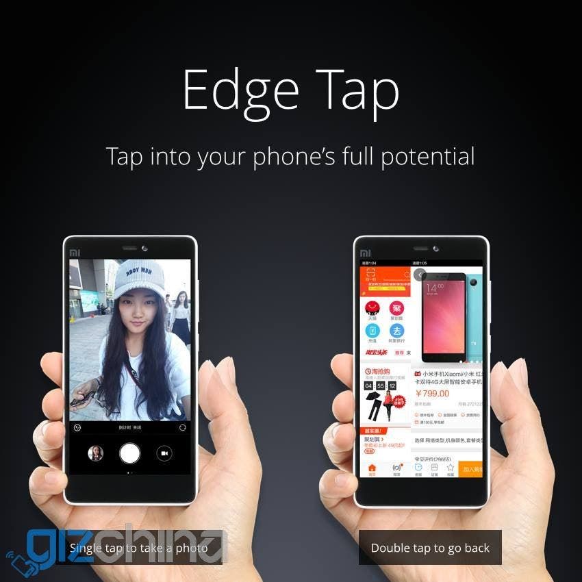 'Edge Tap' enabled Xiaomi Mi4c launched, here's what you need to know